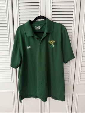 Under Armour Men’s Dark Green Polo with Looney's Pub Embroidery